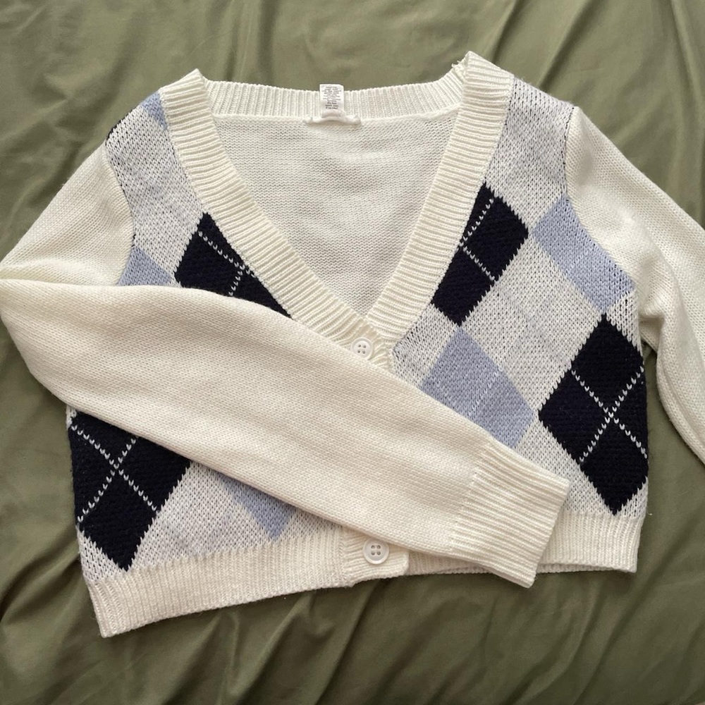 argyle sweater